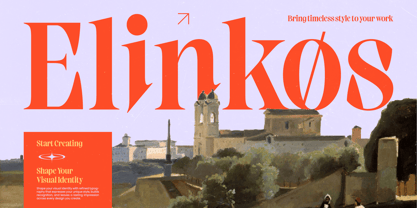 Elinkos Font Poster 1
