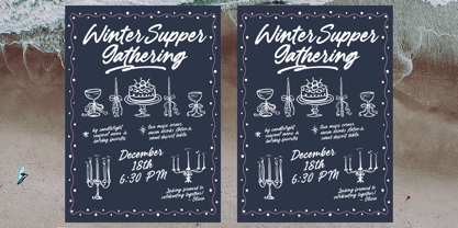 Royal Cataloge Font Poster 4