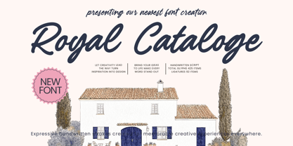 Royal Cataloge Font Poster 1