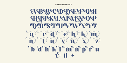 Boney Mellina Font Poster 6