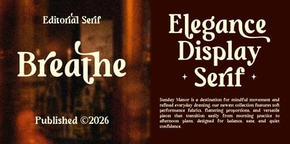 Sunday Monare Font Poster 5
