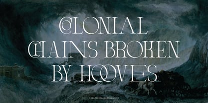Elviante Font Poster 2
