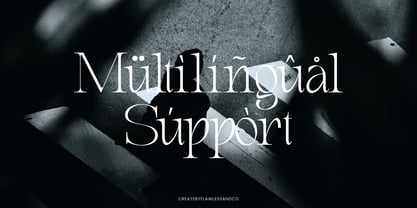 Elviante Font Poster 10