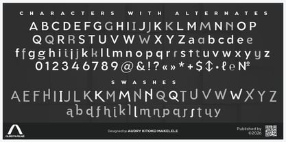 Aukim II Variable Font Poster 11