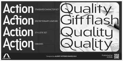 Aukim II Variable Font Poster 6