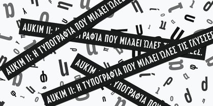 Aukim II Variable Font Poster 12