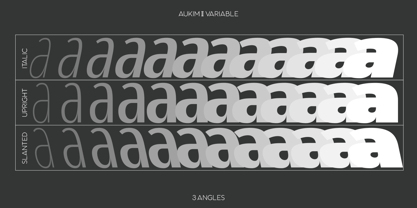 Aukim II Variable Font Poster 2