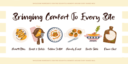 Daily Roast Font Poster 2