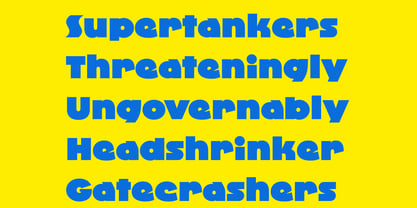 Tonia Font Poster 8