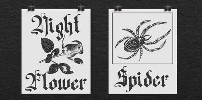 Zhatend Sildyer Font Poster 7