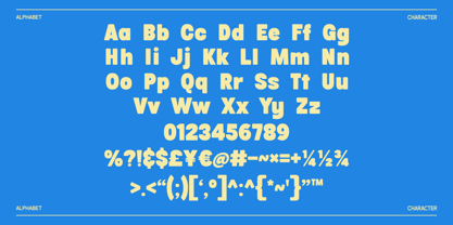 Mulick Benor Font Poster 5