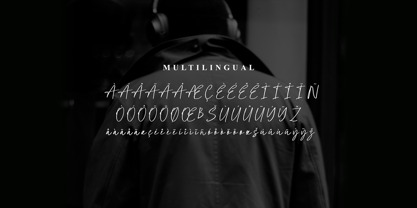 Rotterdam Siganture Font Poster 8