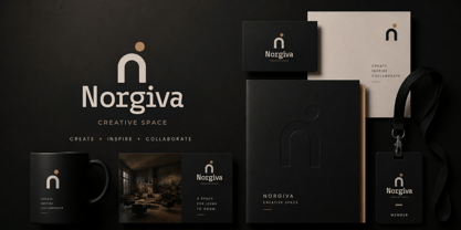 Norgiva Font Poster 7