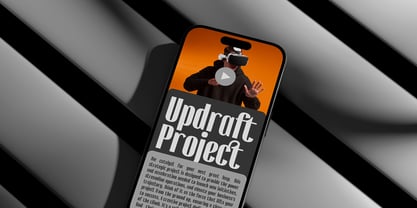 Impactors Futuristic Font Poster 7