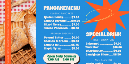 Morning Lacho Font Poster 8
