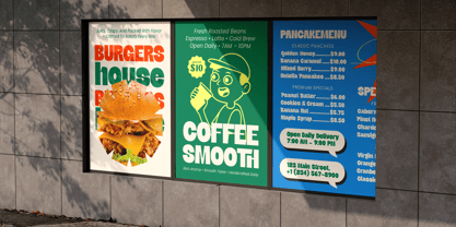 Morning Lacho Font Poster 5