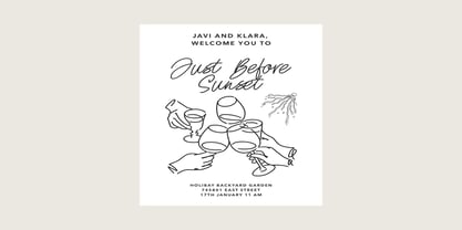 Bellinati Font Poster 7