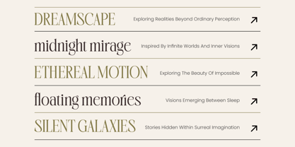 Frestlora Font Poster 5