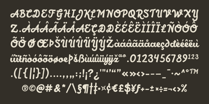 SFC Gazie Font Poster 7