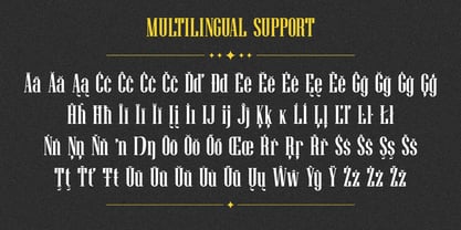 Monolithica Font Poster 6
