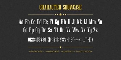 Monolithica Font Poster 5