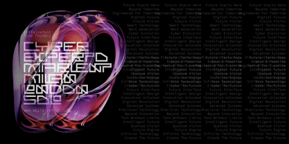 Fuutech Font Poster 6