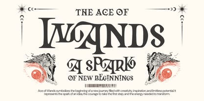 Mooncrest Font Poster 8
