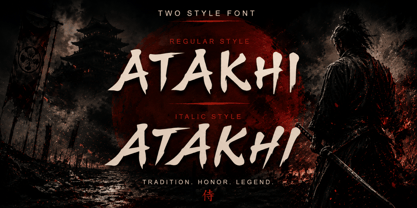 Takashi Japan Font Poster 5
