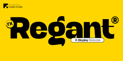 FX Regant Font Poster 1