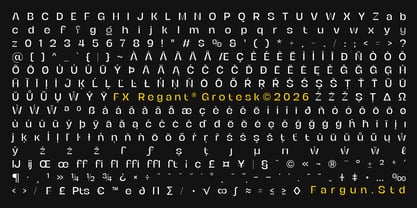 FX Regant Font Poster 7