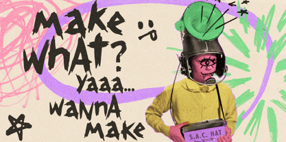Rocky Gruage Font Poster 3