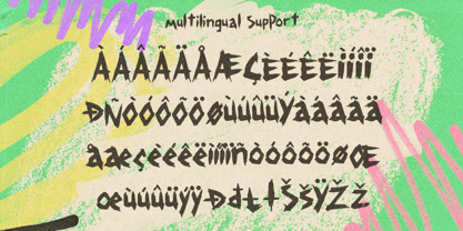 Rocky Gruage Font Poster 9