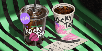 Rocky Gruage Font Poster 10