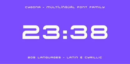 Cygona Font Poster 8