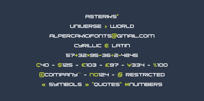 Cygona Font Poster 15