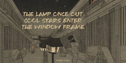 Ukiyo Mind Pro Font Poster 5