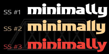 Black Train Font Poster 9