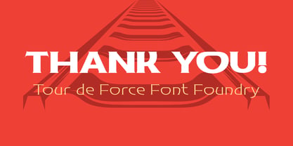 Black Train Font Poster 10