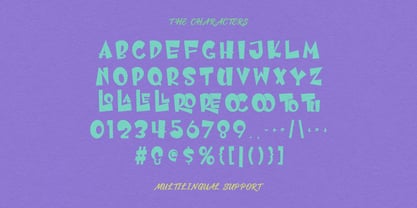 Jebum Mulos Font Poster 7