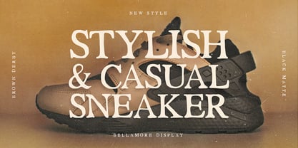 PG Bellamore Font Poster 2