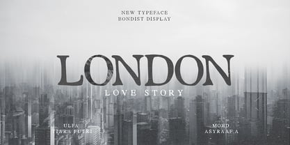 PG Bellamore Font Poster 15