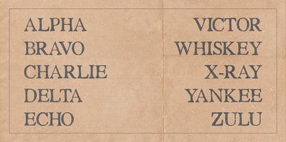 PG Bellamore Font Poster 10
