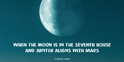 Fortune Teller Pro Font Poster 2