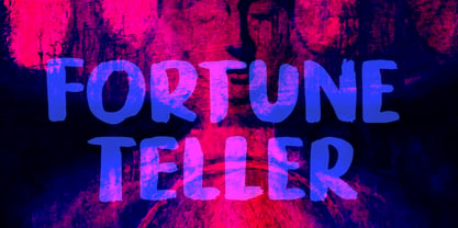 Fortune Teller Pro Font Poster 1