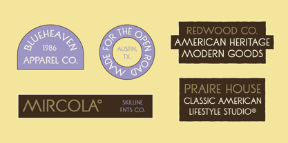SFC Mircola Font Poster 5