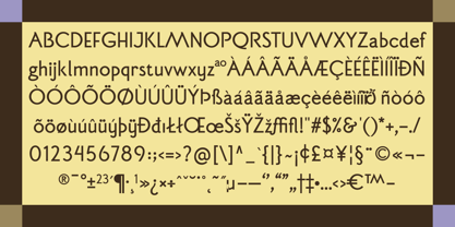 SFC Mircola Font Poster 7