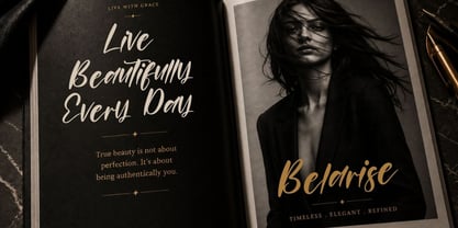 Belarise Font Poster 5
