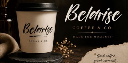 Belarise Font Poster 2