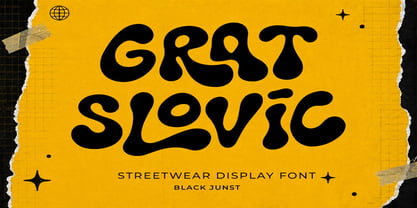 Grat Slovic Font Poster 1