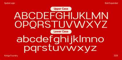 Spatial Logic Font Poster 5